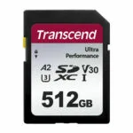 Transcend 340S SDXC 512GB U3 V30 A2 UHS-I 160MB/s