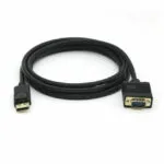 Equip Cable DisplayPort male - VGA male 2m Μαύρο (119338)