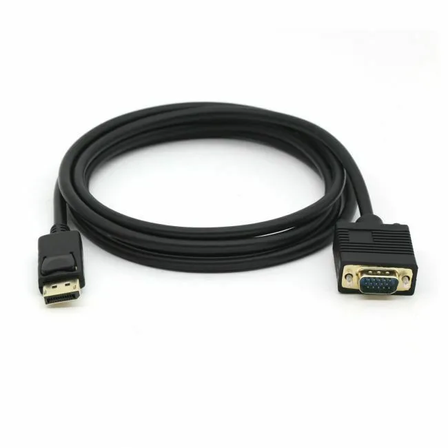 Equip Cable DisplayPort male - VGA male 2m Μαύρο (119338) - Image 1