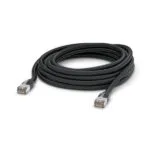 Ubiquiti U/FTP (STP) Cat.5e (Gigabit) Καλώδιο Δικτύου Ethernet εξωτερικού χώρου 8m Μαύρο UACC-CABLE-PATCH-OUTDOOR-8M-BK