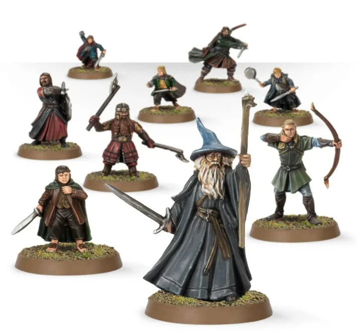 Games Workshop Warhammer The Lord Of The Rings Middle-earth Strategy Battle Game The Fellowship Of The Ring Figure - Image 1