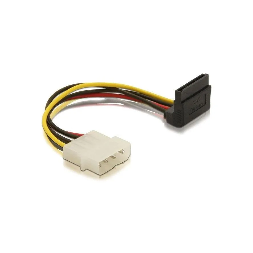 DeLock 15-Pin Sata - 4-Pin Molex Cable 0.15m Πολύχρωμο 60104 - Image 1