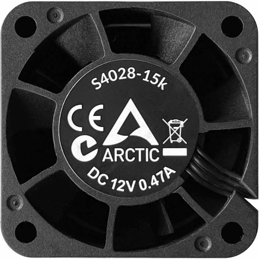 Arctic S4028-15K Case Fan (1500rpm / 19.23cfm) Χωρίς Led Φωτισμό και Σύνδεση 4-Pin PWM - Image 1