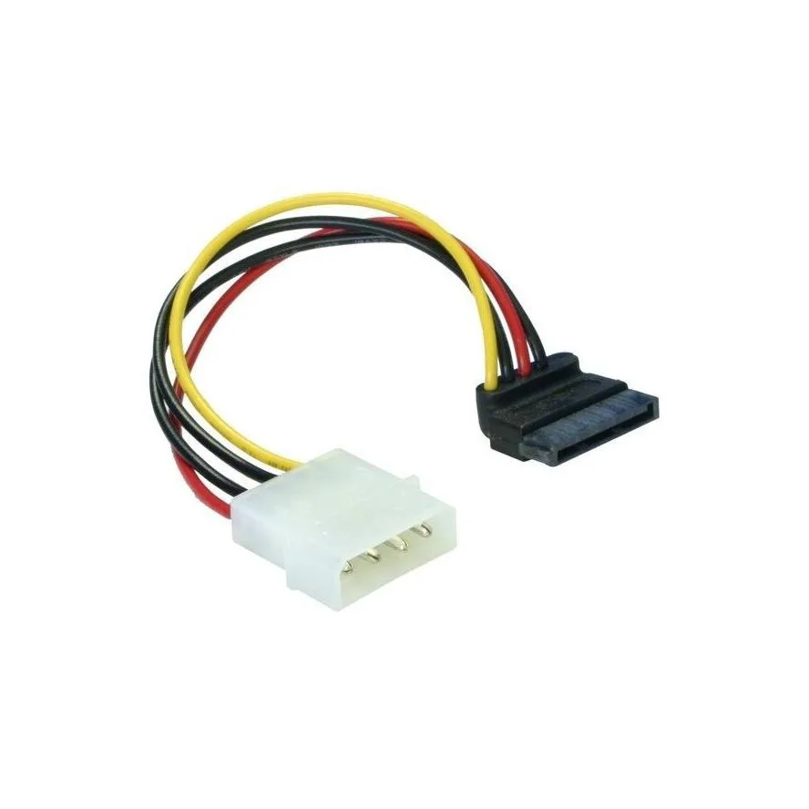 20220628221036_delock_4_pin_molex_15_pin_sata_cable_0_15m_polychromo_60101.jpeg DeLock 4-Pin Molex - 15-Pin Sata Cable 0.15m Πολύχρωμο 60101 - Image 1