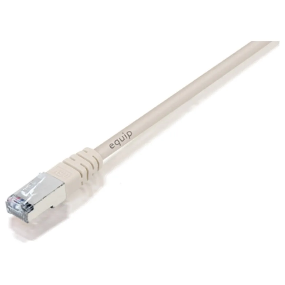 Equip SF/UTP Cat.5e (Gigabit) Καλώδιο Δικτύου Ethernet 1m Γκρι 705410 - Image 1