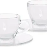 Bialetti Σετ Φλιτζάνια Espresso Γυάλινα Διάφανα BLT-DCRAST0006 2τμχ