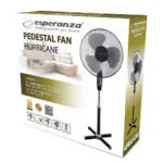 Esperanza Hurricane EHF001KE Ανεμιστήρας Ορθοστάτης 50W Διαμέτρου 40cm