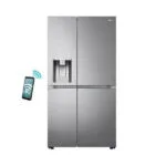 LG Ψυγείο Ντουλάπα 635lt Total NoFrost Υ179xΠ91.3xΒ73.5εκ. Inox GSLV90PZAD