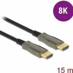 DeLock Cable HDMI male - HDMI male 15m Μαύρο 84037