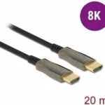 DeLock Cable HDMI male - HDMI male 20m Μαύρο 84038