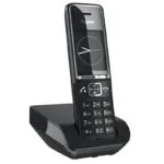 Gigaset Comfort 550 Ασύρματο Τηλέφωνο με Ελληνικό Μενού Black/Chrome