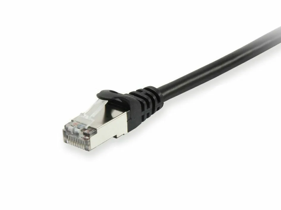 Equip S/FTP Cat.6a (Gigabit) Καλώδιο Δικτύου Ethernet 5m Μαύρο 606106 - Image 1