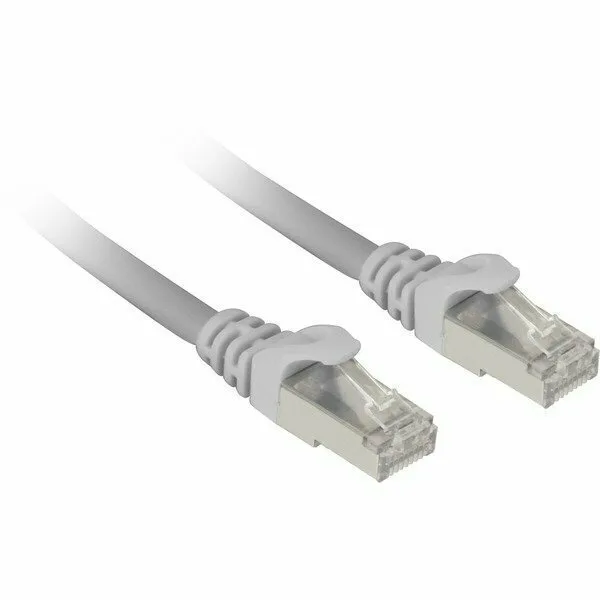 Sharkoon S/FTP Cat.7a (10Gbps) Καλώδιο Δικτύου Ethernet 10m Γκρι - Image 1