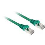 Sharkoon S/FTP Cat.7a (10Gbps) Καλώδιο Δικτύου Ethernet 0.5m Πράσινο