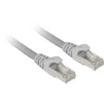 Sharkoon S/FTP Cat.7a (10Gbps) Καλώδιο Δικτύου Ethernet 2m Γκρι
