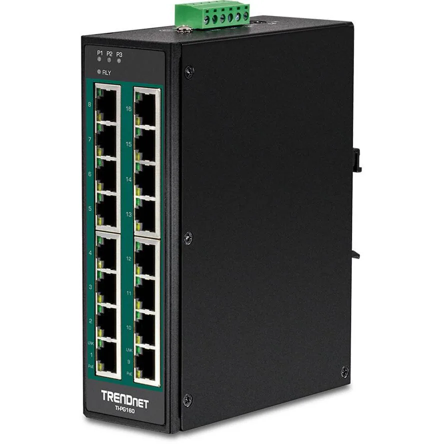 Trendnet TI-PG160 Managed L2 PoE+ Switch με 16 Θύρες Ethernet - Image 1