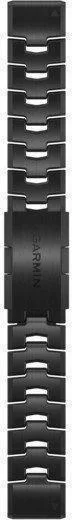 Garmin Quickfit 22 Λουράκι Ανοξείδωτο Ατσάλι Carbon Gray DLC Coating (Fenix 5 / 5 Plus / 6 / 6 Pro / 7 / 7 Pro / 8 / E (47mm)) 010-12863-09 - Image 1