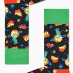 Happy Socks Moon Mouse Ανδρικές Κάλτσες με Σχέδια Πολύχρωμες MON01-9000