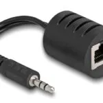 DeLock Μετατροπέας 3.5mm male σε RJ-45 female 2τμχ 87858