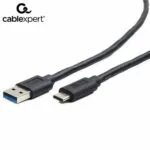 Cablexpert USB 3.0 Cable USB-C male - USB-A 36W Μαύρο 3m CCP-USB3-AMCM-10