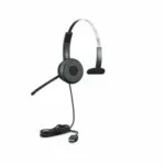 Lenovo 100 Mono On Ear Multimedia Ακουστικά με μικροφωνο και σύνδεση USB-A