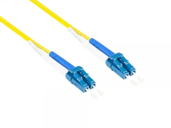 Good Connections Καλώδιο Οπτικής Ίνας LC-LC 0.5m Κίτρινο LW-9005LC - Image 1