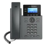 Grandstream GRP2602G Ενσύρματο Τηλέφωνο IP 4 γραμμών Μαύρο