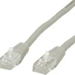 Roline U/UTP Cat.6 (Gigabit) Καλώδιο Δικτύου Ethernet 20m Γκρι 21.15.0950
