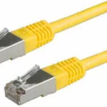 Roline S/FTP Cat.5e (Gigabit) Καλώδιο Δικτύου Ethernet 3m Κίτρινο 21.15.0352