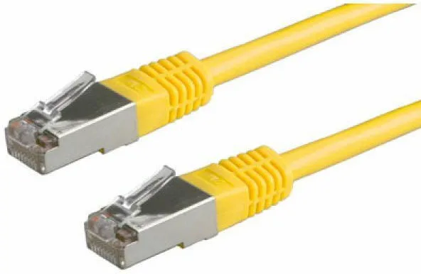 Roline S/FTP Cat.5e (Gigabit) Καλώδιο Δικτύου Ethernet 3m Κίτρινο 21.15.0352 - Image 1