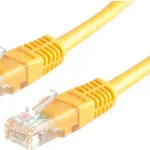 Roline U/UTP Cat.6 (Gigabit) Καλώδιο Δικτύου Ethernet 2m Κίτρινο 21.99.1542