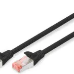Digitus S/FTP Cat.6 (Gigabit) Καλώδιο Δικτύου Ethernet 1m Μαύρο DK-1644-010/BL