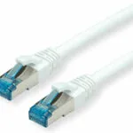 Value S/FTP Cat.6a (Gigabit) Καλώδιο Δικτύου Ethernet 1m Λευκό 21.99.1971