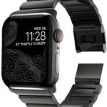 Nomad Steel Band V2 Λουράκι Ανοξείδωτο Ατσάλι Μαύρο (Apple Watch 42/44/45mm)