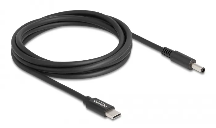DeLock Καλώδιο τροφοδοσίας USB-C σε Dell 4.5x3mm 1.5m (87974) - Image 1