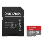Sandisk Extreme Plus microSDXC 256GB U3 V30 A2 UHS-I 200MB/s με αντάπτορα