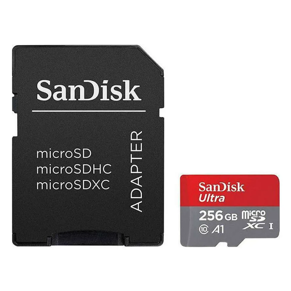 Sandisk Extreme Plus microSDXC 256GB U3 V30 A2 UHS-I 200MB/s με αντάπτορα - Image 1