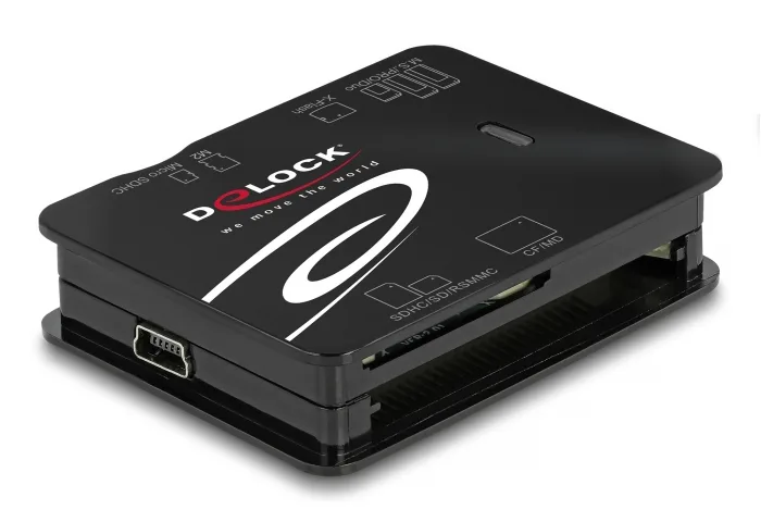 DeLock Card Reader USB 2.0 για microSD/MemoryStick (91007) - Image 1