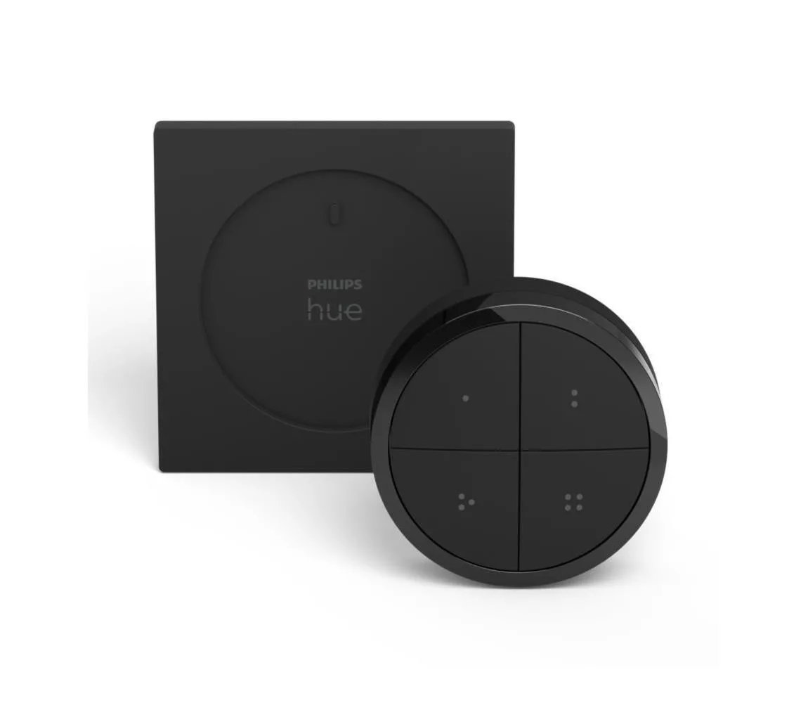 20220915170553_philips_tap_asyrmato_tilecheiristirio_cheiros.jpeg Philips Tap Επιτοίχιος Διακόπτης Dimmer με Πλαίσιο LED Μπουτόν σε Μαύρο Χρώμα 929003500201 - Image 1
