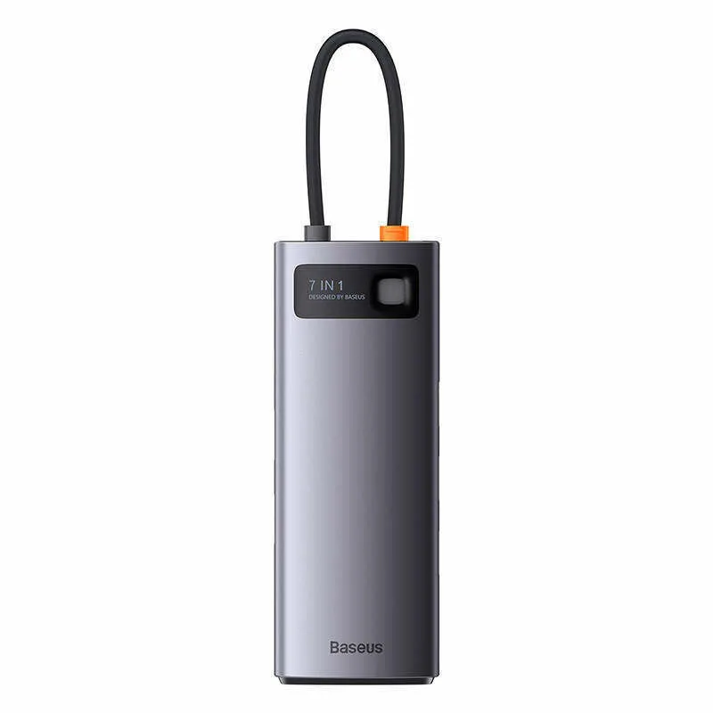 20220919145628_baseus_metal_gleam_series_7in1_usb_c_docking_station_me_hdmi_4k_pd_ethernet_gri.jpeg Baseus Metal Gleam Series 7in1 USB-C Docking Station με HDMI 4K PD Ethernet Γκρι - Image 1