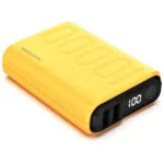RealPower PB-10000PD+ Power Bank 10000mAh 18W με 2 Θύρες USB-A και Θύρα USB-C Power Delivery Κίτρινο