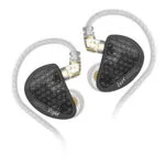 KZ Ακουστικά Ψείρες In Ear AS16 Pro Μαύρα