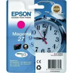 Epson 27 Γνήσιο Μελάνι Εκτυπωτή InkJet Ματζέντα (C13T27034010 C13T27034012)
