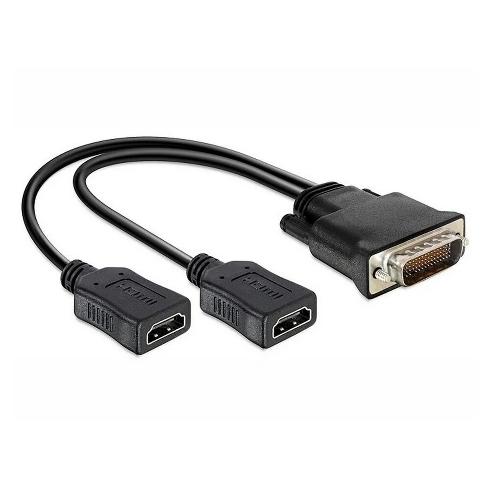 20220929140540_delock_metatropeas_dms_59_male_se_hdmi_2x_female_65280.jpeg DeLock Μετατροπέας DMS-59 male σε HDMI 2x female 1τμχ 65280 - Image 1