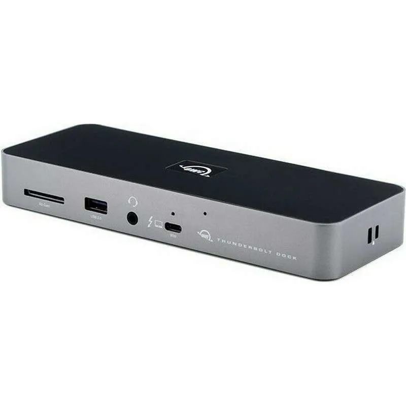 OWC Thunderbolt 4 Docking Station με 4K PD Ethernet και συνδεση 2 Οθονών Γκρι (OWCTB4DOCK) - Image 1