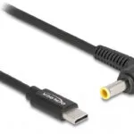 DeLock Καλώδιο τροφοδοσίας USB-C σε Samsung 5.5x3mm 1.5m (87980)