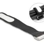 DeLock Δεματικά Καλωδίων Πλαστικά 127mmx20mm σε Μαύρο χρώμα (5τμχ) (19603)