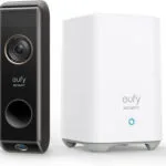 Eufy Ασύρματο Κουδούνι Πόρτας Wi-Fi Συμβατό με Alexa και Google Home E8213G11 Μαύρο