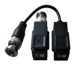 Hikvision DS-1H18S/E(C) Video Balun Συστημάτων CCTV Λευκό 2τμχ