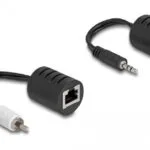 DeLock Μετατροπέας RJ-45 female σε 3.5mm / RCA male 7τμχ 87859